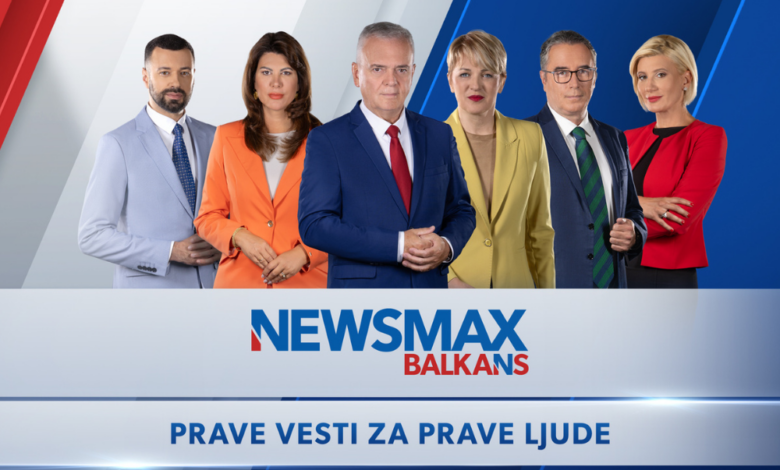 Newsmax Balkans, televizija, Presek, kanal, TV, voditelji, gostovanje, uključenja, Balkan travel, 2025