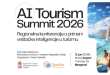 AI Tourism Summit, 2026, regionalna konferencija, Balkan, veštačka inteligencija, Beograd, hotel Zepter, 2026
