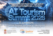 AI Tourism Summit 2026, regionalna konferencija, Ministarstvo turizma i omladine, veštačka inteligencija