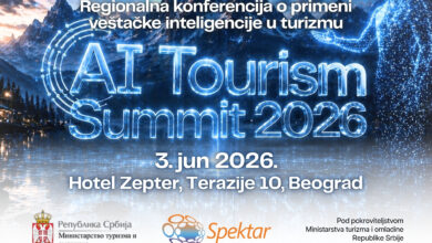 AI Tourism Summit 2026, regionalna konferencija, Ministarstvo turizma i omladine, veštačka inteligencija